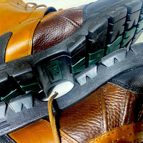 Ralph Lauren Mens Size 9 Leather Boots - Picture 7 of 8